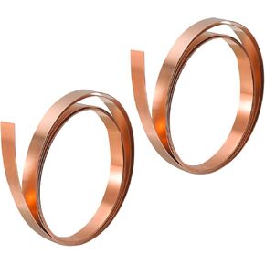 uxcell Copper Sheet Roll, Metal Foil Plate 1000mm x 90mm x 0.1mm