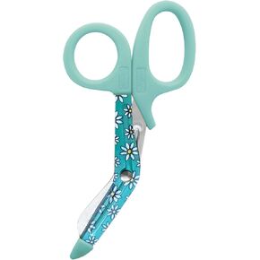 Prestige Medical 5.5" StyleMate Utility Scissor, Daisies Aqua Sea in Saudi Arabia