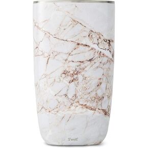 S'well Stainless Steel Wine Chiller - 750ml - Black Marble - Triple-Layered Vacuum-Insulated Container Designed to Keep Bottles Colder for Longer - BPA-Free Designer Barware Accessories in Saudi Arabia