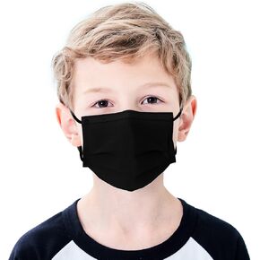 قناع وجه للأطفال من مايست كير، 50 عبوة للأعمار من 5 إلى 12 عامًا، قناع وجه قابل للتنفس مكون من 3 طبقات قابل للتنفس للأطفال، للأطفال (للأطفال، كارتون)