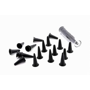 Cynamed Otoscope Cover, Otoscope Specula Tips, Plastic Speculum Disposable, Pack of 50 2.5/3.5 mm Disposable Otoscope Covers in Saudi Arabia