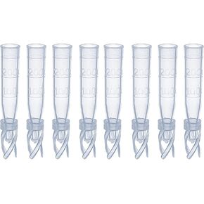إدراج قارورة MUHWA HPLC، إدراج بلاستيكي شفاف مع زنبرك، 9-425 قارورة إدراجات بلاستيكية مناسبة لقوارير عينة تلقائية 2 مل، حجم 200ul، حزمة من 100 in Kuwait
