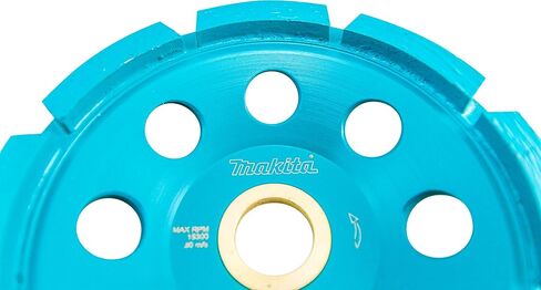 ماكيتا عبوة واحدة - عجلة كوب ماسية مقاس 4 انش لطحن 4.5 انش + - طحن قوي منخفض الاهتزاز للخرسانة والبناء in Kuwait