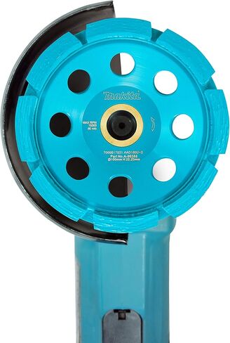 ماكيتا عبوة واحدة - عجلة كوب ماسية مقاس 4 انش لطحن 4.5 انش + - طحن قوي منخفض الاهتزاز للخرسانة والبناء in Kuwait