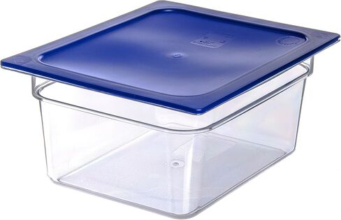 وعاء طعام نصف الحجم ستوربلس من كارليسلي 10222B07 بولي كربونات، عمق 15.24 سم، شفاف in Kuwait