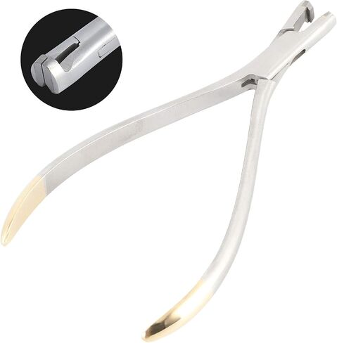 Distal End Cut Plier with Mini Head & Longer Handle, Hold & Cut Hard and Soft Wire Orthodontic Cutter Dental Surgical Instrument Tool in Saudi Arabia