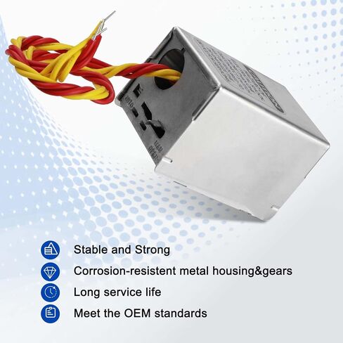 40003916-026 V8043E1012 Zone Valve Motor Power Replacement Head for Honeywell 2-Way 4-Wire Normally Closed 24Vac 50/60Hz 18" Leads with End Switch in Kuwait
