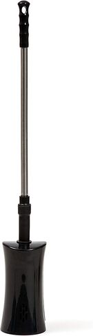 ToiletShroom Revolutionary Plunger, Squeegee, Clog Remover, Drain Cleaner, Bathroom Toilet Dredge Tool, Stainless Steel Handle with Caddy Holder, Оne Расk, Black in Saudi Arabia