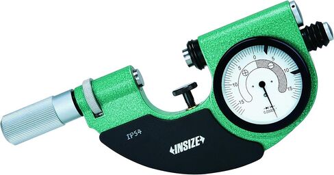 INSIZE 3334-3 Dial Snap Gage، 0.00005 بوصة، 2 بوصة - 3 بوصة in Saudi Arabia
