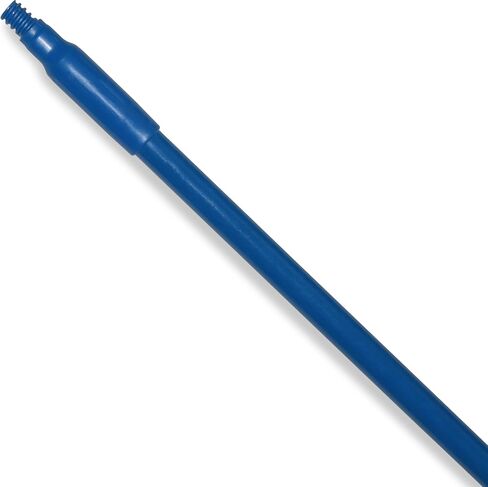 SPARTA 41225EC14 Fiberglass Broom Handle, Mop Handle, Replacement Handle With Acme Threaded Tip For Commercial Cleaning, 48 Inches, Blue in Saudi Arabia