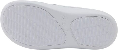 Anywear Streak Step-in Nurse Shoes for Women and Men, Oil- and Slip-Resistant EVA Kitchen Shoes, Work Shoes, 11, White in Kuwait