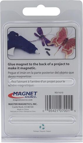 قطعة مغناطيسية من السيراميك، سمك 0.95 سم، عرض 0.64 سم، طول 2.2 سم (عبوة من 8 قطع) in Kuwait