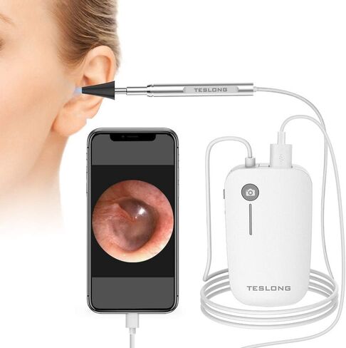أغطية كاميرا الأذن من Teslong للاستعمال مرة واحدة، 9 منظار، 4 قطع للأذن، 1 حزمة من أغطية الأذن، ملحقات فقط لنطاق الأذن NTE100i، قطر 0.16 بوصة أو 4.3 مم. in Kuwait