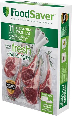 FoodSaver 1-Quart Vacuum Sealer, Bags, 90 Count | BPA-Free, Commercial Grade for Food Storage and Sous Vide in Kuwait
