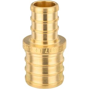 (Pack of 2) EFIELD Barb Crimp Pex Fittings 1/2 Inch x 3/4 Inch Reducing Coupling For Pex Tubing Connection, ASTM F1807 in Saudi Arabia