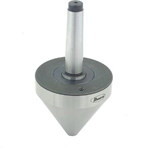 Bull Nose Pipe Live Revolving Center For Conventional Lathe II Under 5 Micron Run-out II Double Bearing II Fully Hardened & Ground II Capacity 0.5" to 3" Inch (12.5 to 75 mm) II (Morse Taper MT2) in Saudi Arabia