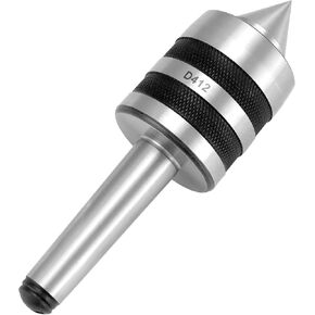 QWORK MT2 Medium Duty Live Center Morse Taper, 2MT Live Tailstock Center for Wood and Metal Lathe CNC Work, 60 Degree Lathe Medium Duty in Kuwait