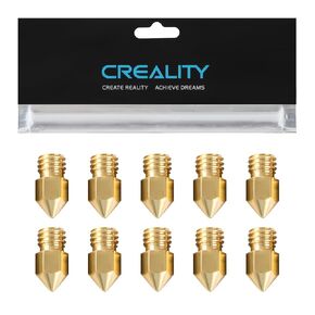 Creality Official Ender 3 0.4mm Nozzles 10 PCS, Brass 3D Printer Nozzles for Ender 3 V2/Ender 3 Pro/Ender 3 Max/Ender 5 Series and Sermoon D1 in Kuwait