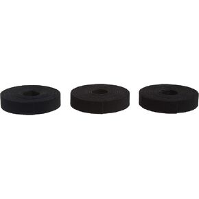 Monoprice 121886 2 Pack Hook & Loop Fastening Tape 5 Yd/Roll, 0.75", Black - (121886) Black in Saudi Arabia