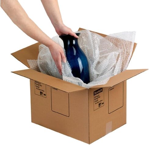 Scotch Cushion Wrap, 12 in x 100 ft., 1 Roll in a Dispensered Box (7961) in Kuwait