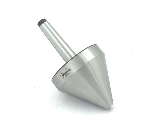 مركز دوار مباشر لأنبوب Bull Nose للمخرطة التقليدية II أقل من 5 ميكرون للخارج II محمل مزدوج II متصلب بالكامل وأرضي II سعة 0.5 بوصة إلى 3 بوصة (12.5 إلى 75 مم) II (Morse Taper MT2) in Kuwait