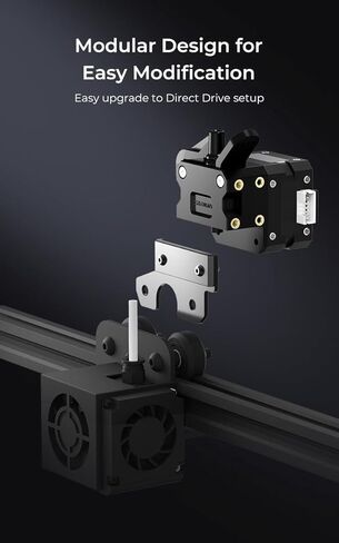 طقم Sprite Extruder SE Kit من Creality، جهاز بثق المحرك المباشر، ترقية تصميم التغذية المزدوج للعتاد لـ Ender-3/Ender-3 V2/Ender-3 Pro/Ender-5/Ender-5 Pro/Ender-5 PIus/CR-10 in Kuwait