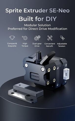 Creality Upgraded Sprite Extruder SE Kit, Direct Drive Extruder, Upgrade Dual Gear Feeding Design for Ender-3/Ender-3 V2/Ender-3 Pro/Ender-5/Ender-5 Pro/Ender-5 PIus/CR-10 in Saudi Arabia