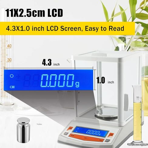 CGOLDENWALL Lab Analytical Balance High Precision 1mg Scale Digital Electronic Scale Scientific Scale for Laboratory Pharmacy (200g 1mg) in Saudi Arabia
