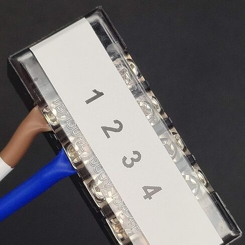 خرطوشة M21-500-595-YL مع شريط، شريط لاصق فينيل عالي الالتصاق، أسود على طبقة الفينيل الأصفر متوافقة مع BMP21-PLUS/ID PAL وBMP21-LAB/LABPAL طابعة الملصق القابلة للحمل 53.3 سم طول 0.5 سم عرض in Kuwait