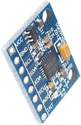 Cotchear GY-521 MPU-6050 MPU6050 3 محاور مقياس التسارع جيروسكوب وحدة 6 DOF 6 محاور مقياس التسارع جيروسكوب وحدة الاستشعار 16 بت AD محول إخراج البيانات IIC I2C in Kuwait