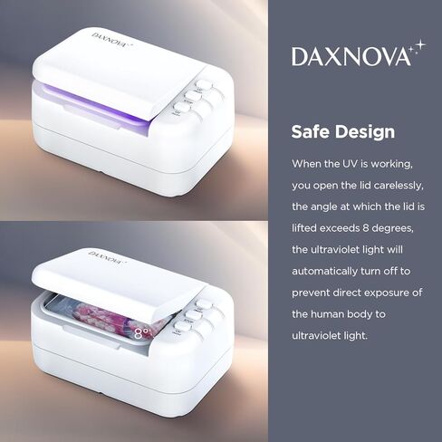 منظف بالموجات فوق الصوتية لاطقم الاسنان المثبتة: منظف بالموجات فوق الصوتية مع اوضاع تنظيف قابلة للتحديد بشكل مستقل للمحاذاة، واقي الفم، صواني التبييض، منظف مجوهرات محمول 46 كيلو هرتز 200 مل in Kuwait