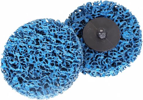 Timunr 25 Packs 3 Inch Quick Change Easy Strip Discs Stripping Wheel Fit for Die Grinder, Drill, Poly Abrasive Wheel, Strips Paint, Cleans Welds in Kuwait