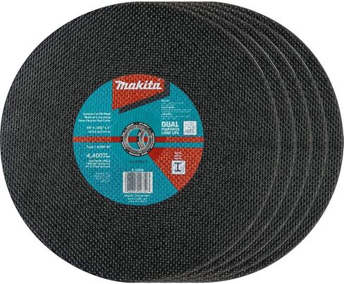 ماكيتا عجلة قطع كاشطة B-57598-5 مقاس 14 انش × 1 انش × 3/32 انش، 5 قطع in Kuwait