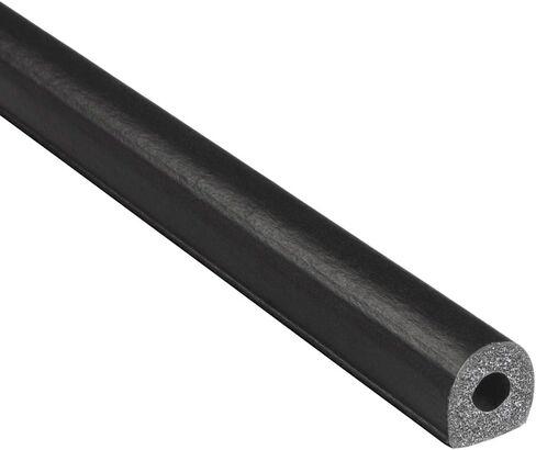 Trim-Lok D-Shaped Rubber Seal (Thick Wall) .50" Height, .50" Width, 25’ Length – EPDM Foam Seal with HT (General Acrylic) Pressure Sensitive Adhesive System, Door/Window Weather Seal - RVs, Boats, Car in Kuwait