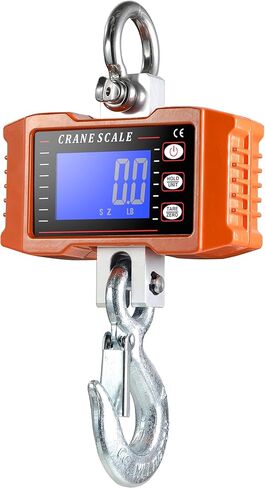 مقياس رافعة صناعي رقمي 1000 كجم / 2000 رطل، ميزان معلق إلكتروني عالي التحمل، دقة عالية، لمصنع المزرعة الداخلي والخارجي in Kuwait