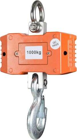 مقياس رافعة صناعي رقمي 1000 كجم / 2000 رطل، ميزان معلق إلكتروني عالي التحمل، دقة عالية، لمصنع المزرعة الداخلي والخارجي in Kuwait