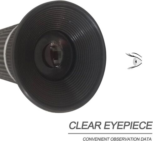 مقياس انكسار بيرة بركس مزدوج مع ATC ​​0-32% بريكس عصير فواكه مشروب سكر اختبار نبتة البيرة جاذبية محددة 1.000-1.120 مقياس كثافة السوائل في تخمير نبيذ البيرة in Kuwait