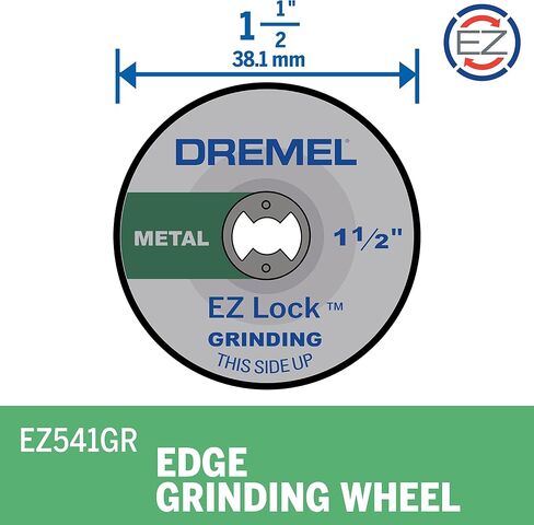Dremel EZ541GR EZ Lock Grinding Wheel - Metal , green in Saudi Arabia