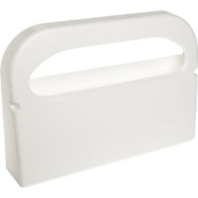 Hospeco HG-1-2Health Gards موزع غطاء مقعد المرحاض البلاستيكي نصف الطي على الحائط، أبيض in Saudi Arabia