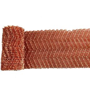 Copper Mesh, Mouse Blocker Mesh Copper Wool,Sturdy Pure Mesh Copper Stuff-fit Copper Wire Mesh for Gap Copper Blocker 4" x 40" in Kuwait