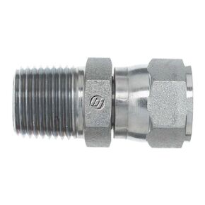 Brennan Industries 6505-04-04 تركيب أنبوب فولاذي مستقيم، 1/4 بوصة - 18 NPTF × 7/16 بوصة -20 خيط SAE، 1/4 بوصة ذكر NPTF × 1/4 بوصة أنثى JIC دوارة in Kuwait