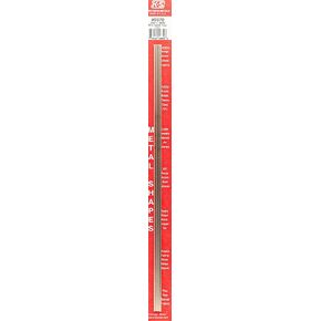 K&S Precision Metals 9870 أنبوب نحاسي مستدير ، 2 مم O.D. X .36 مم سمك الجدار × 300 مم طولًا، 4 قطع لكل حزمة، صنع في الولايات المتحدة الأمريكية in Saudi Arabia