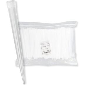 رؤوس ماصات ماكرو من ميكوليت 10 مل - حجم كبير، غير معقم، 50 قطعة في الكيس (10 مل) لمصاصات مايكروليت وإبيندورف وغيلسون in Kuwait