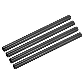 MECCANIXITY Carbon Fiber Tubes, 500mm x 30mm x 28mm 3K Hollow Carbon Wrapped Tubing Round Plain Weave Glossy Surface for Quadcopter Pack of 4 in Saudi Arabia