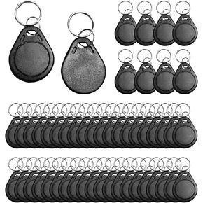 SYWAN 50Pcs Writable 125kHz RFID Key Fob Proximity ID Card Token Tag Rewritable, 125khz RFID Writable Rewritable T5577 Fob Tag for RFID Writer in Saudi Arabia