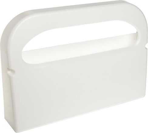 Hospeco HG-1-2Health Gards موزع غطاء مقعد المرحاض البلاستيكي نصف الطي على الحائط، أبيض in Saudi Arabia