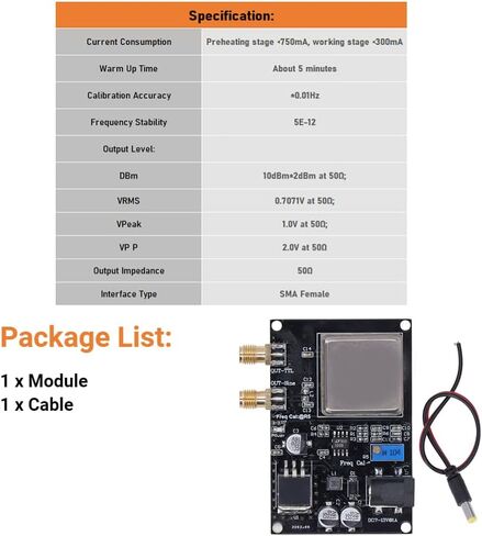OCXO 10 ميجا هرتز وحدة مرجعية للتردد القياسي مذبذب كريستال لوحة درجة حرارة ثابتة OCXO لوحة مصدر مرجعية للتردد in Kuwait