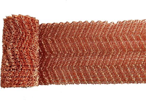 Copper Mesh, Mouse Blocker Mesh Copper Wool,Sturdy Pure Mesh Copper Stuff-fit Copper Wire Mesh for Gap Copper Blocker 4" x 40" in Kuwait