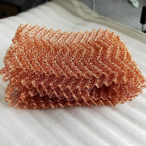 Copper Mesh, Mouse Blocker Mesh Copper Wool,Sturdy Pure Mesh Copper Stuff-fit Copper Wire Mesh for Gap Copper Blocker 4" x 40" in Kuwait