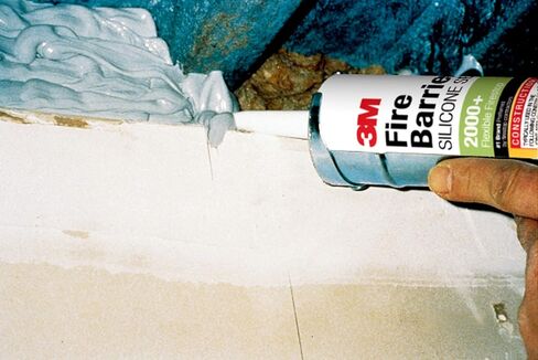 مانع تسرب السيليكون 3M Fire Barrier 2000+، رمادي، أسطوانة سعة 4.5 جالون (سطل) in Kuwait